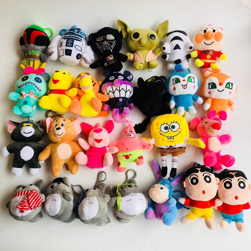 IVYYE 1PCS Star War Anpanman Cartoon Plush Dolls Key Chain Fluffy Doll Keyring Toys Key Holder Pendant Unisex Gifts NEW
IVYYE 1PCS Star War Anpanman Cartoon Plush Dolls Key Chain Fluffy Doll Keyring Toys Key Holder Pendant Unisex Gifts NEW