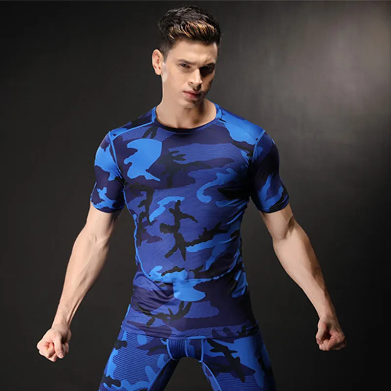 HAMEK Brand New Camouflage Running Shirts Men Compression Tights Sport Fitness Gym Jogging Football Training Sportswear
HAMEK Brand New Camouflage Running Shirts Men Compression Tights Sport Fitness Gym Jogging Football Training Sportswear