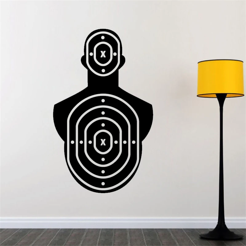 Shooting Range Wall Decal Special Design Target Version Cool Wall Stickers Gun Art Mural Removable Waterproof Home Decor SYY581
Shooting Range Wall Decal Special Design Target Version Cool Wall Stickers Gun Art Mural Removable Waterproof Home Decor SYY581