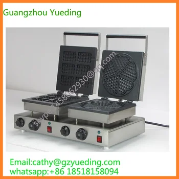 Commercial hot sellling double head Electric rectangle waffle maker/snack machine
Commercial hot sellling double head Electric rectangle waffle maker/snack machine