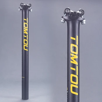 TOMTOU Cycling Bicycle 3k Carbon Seatpost for Road&Mountain Profession Bike Parts Length 350mm 400mm 450mm Matte Yellow - T47M51
TOMTOU Cycling Bicycle 3k Carbon Seatpost for Road&Mountain Profession Bike Parts Length 350mm 400mm 450mm Matte Yellow - T47M51