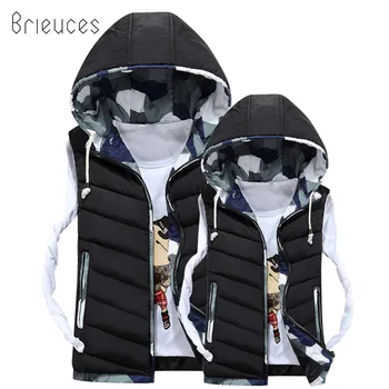 brieuses autumn winter new solid camouflage the lining men vest women waistcoat zipper hooded pocket men vest women waistcoat 
brieuses autumn winter new solid camouflage the lining men vest women waistcoat zipper hooded pocket men vest women waistcoat