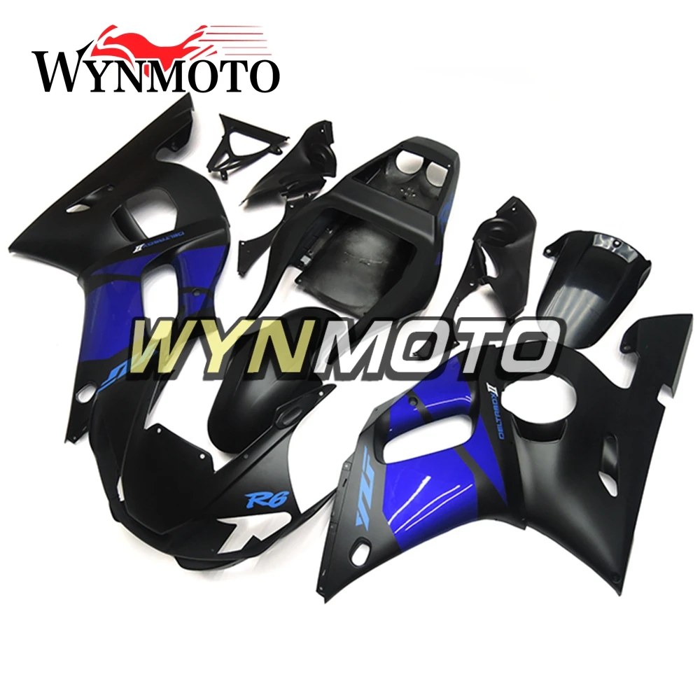 ABS Injection Plastics Fairings For Yamaha YZF R6 Year 1998 - 2002 98 99 00 01 02 Motorcycle Fairing Kit Matte Blue Cowlings
ABS Injection Plastics Fairings For Yamaha YZF R6 Year 1998 - 2002 98 99 00 01 02 Motorcycle Fairing Kit Matte Blue Cowlings