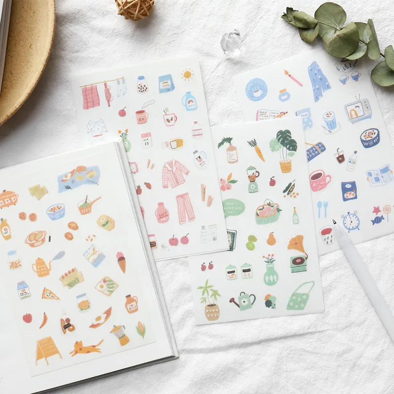 4 pcs/pack Ownday Carrot Sun Bullet Journal Decorative Stickers Scrapbooking Stick Label Diary Stationery Album Stickers
4 pcs/pack Ownday Carrot Sun Bullet Journal Decorative Stickers Scrapbooking Stick Label Diary Stationery Album Stickers
