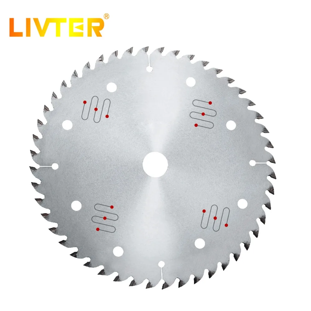 

LIVTER TCT circular tungsten Saw Blades for Cutting Along Grain solid wood working tools low noise sharply high Accuracy grade