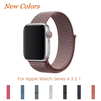 New 40mm 44mm 38mm 42mm band for apple watch series 4 woven nylon band strap for iWatch 1 2 3 colorful pattern classic buckle
New 40mm 44mm 38mm 42mm band for apple watch series 4 woven nylon band strap for iWatch 1 2 3 colorful pattern classic buckle
