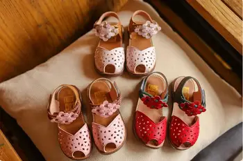 2018 summer new children's sandals Baotou soft bottom fish mouth shoes Korean hollow flowers Princess shoes tide
2018 summer new children's sandals Baotou soft bottom fish mouth shoes Korean hollow flowers Princess shoes tide