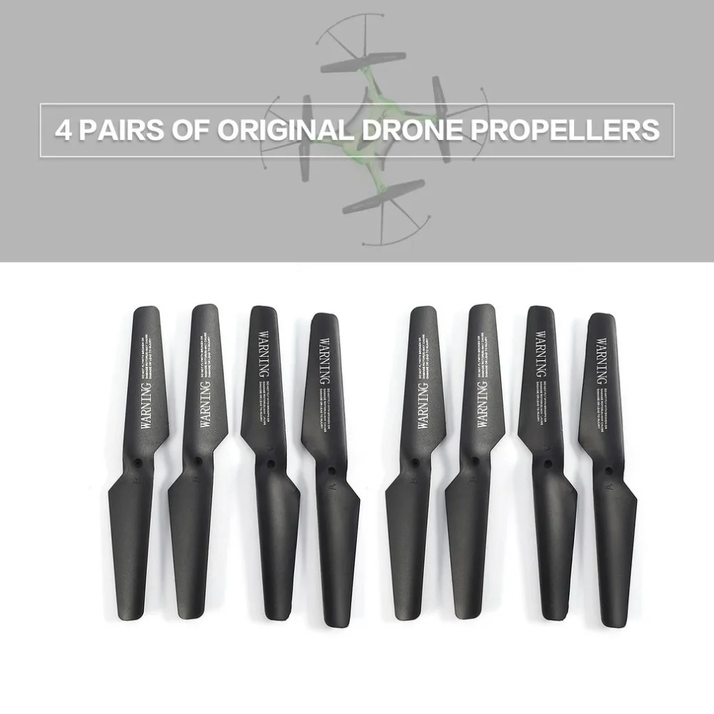4 Pairs Original Mini Drone Propellers Parts Portable CW/CCW Drones Propeller Compatible With JJR/C H31 GoolRC T6 RC Quadcopter
4 Pairs Original Mini Drone Propellers Parts Portable CW/CCW Drones Propeller Compatible With JJR/C H31 GoolRC T6 RC Quadcopter