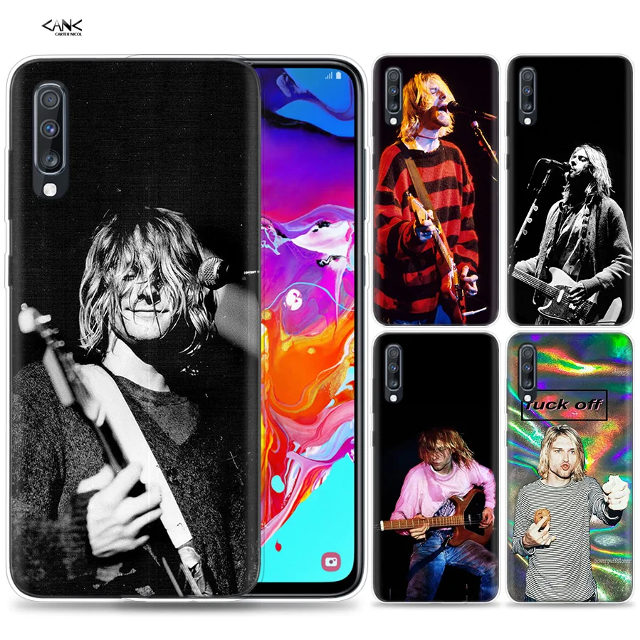 Bags Case for Samsung Galaxy Mobile Phone A50 A70 A30 A20 J4 J6 J8 A6 A8 M30 A7 Plus 2018 Note 8 9 Nirvana Kurt Cobain
Bags Case for Samsung Galaxy Mobile Phone A50 A70 A30 A20 J4 J6 J8 A6 A8 M30 A7 Plus 2018 Note 8 9 Nirvana Kurt Cobain