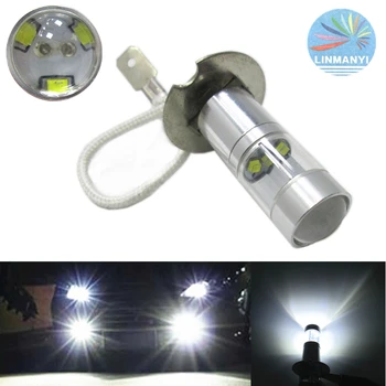 NEW 2PCS Super bright Fog Lamps H1 H3 30W 6SMD 6LED 6000K White High Power Fog Lights Driving Lights DRL 900LM 12V With Lens 
NEW 2PCS Super bright Fog Lamps H1 H3 30W 6SMD 6LED 6000K White High Power Fog Lights Driving Lights DRL 900LM 12V With Lens