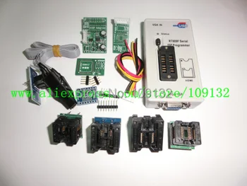 free shipping RT809F LCD ISP programmer with 7 adapters + ICSP board /ISP cable + SOP8 test clip
free shipping RT809F LCD ISP programmer with 7 adapters + ICSP board /ISP cable + SOP8 test clip