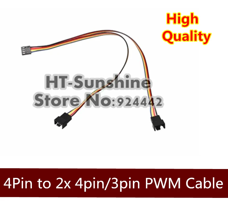 Распродажа! 5 шт./лот Компьютерный Вентилятор охлаждения 4 Pin до 2x4 Pin/3Pin PWM коннектор Удлинительный кабель
Распродажа! 5 шт./лот Компьютерный Вентилятор охлаждения 4 Pin до 2x4 Pin/3Pin PWM коннектор Удлинительный кабель