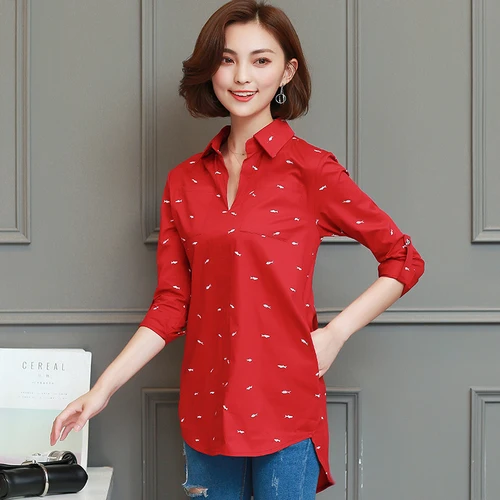 2018 Spring Autumn Women Blouse Long Sleeve Fashion Tops Female V-Neck Floral Print Shirt Women Clothing Plus Size XXXL/XXXXL
2018 Spring Autumn Women Blouse Long Sleeve Fashion Tops Female V-Neck Floral Print Shirt Women Clothing Plus Size XXXL/XXXXL