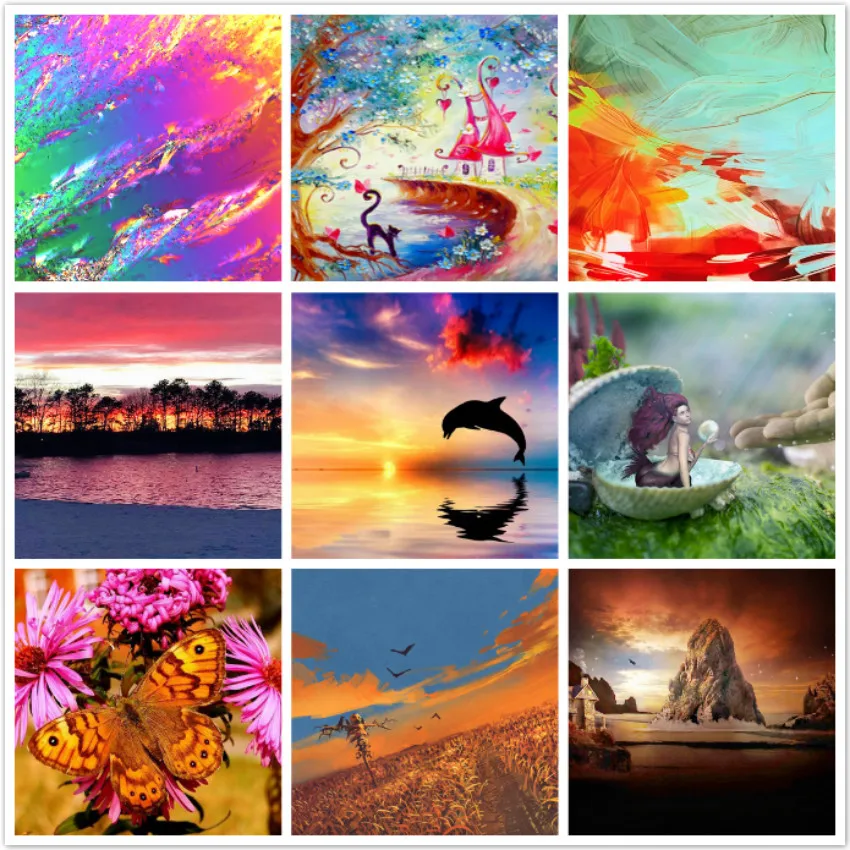 DIY Diamond Painting Cross Stitch Mosaic Animals Embroidered Living Room Horse Landscape Full Square 5d diamond Paintings
DIY Diamond Painting Cross Stitch Mosaic Animals Embroidered Living Room Horse Landscape Full Square 5d diamond Paintings