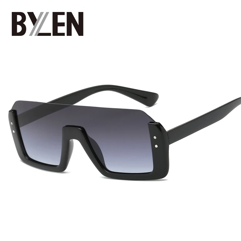 Square Sunglasses Men Brand Designer Oversized Integrated Gradient Lens Sunglasses Women Half Frame Eyeglasses For Female UV400
Square Sunglasses Men Brand Designer Oversized Integrated Gradient Lens Sunglasses Women Half Frame Eyeglasses For Female UV400