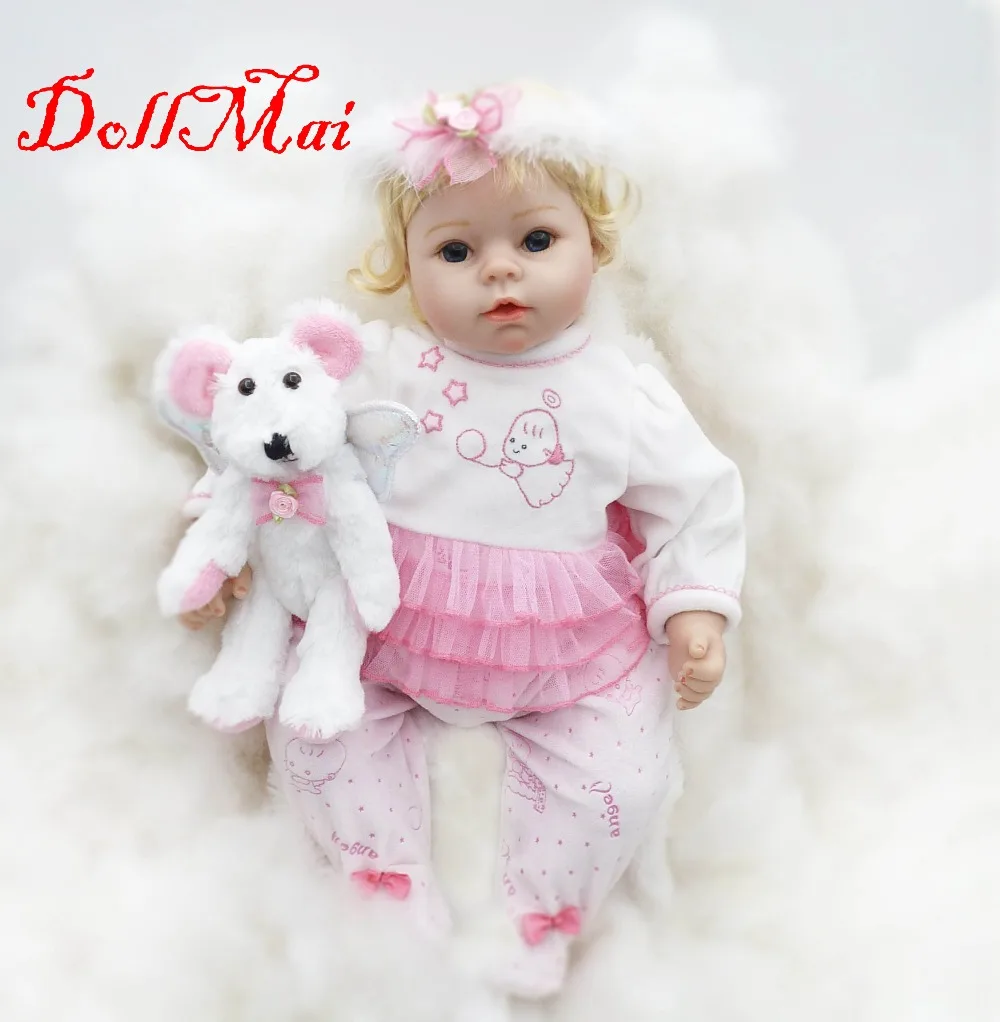 55cm Silicone Reborn Baby Dolls Baby Alive Realistic Boneca Bebe Lifelike Real Girl Doll baby doll Reborn Birthday Christmas
55cm Silicone Reborn Baby Dolls Baby Alive Realistic Boneca Bebe Lifelike Real Girl Doll baby doll Reborn Birthday Christmas