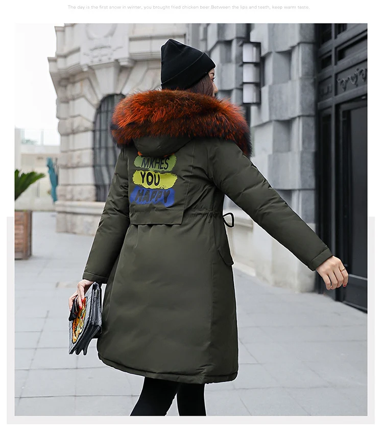 Long Winter Jackets And Coats Woman Warm Women Parka 2018 Winter Linen Cotton Coat Women Both Sides Wear Coats LZ976 (18)