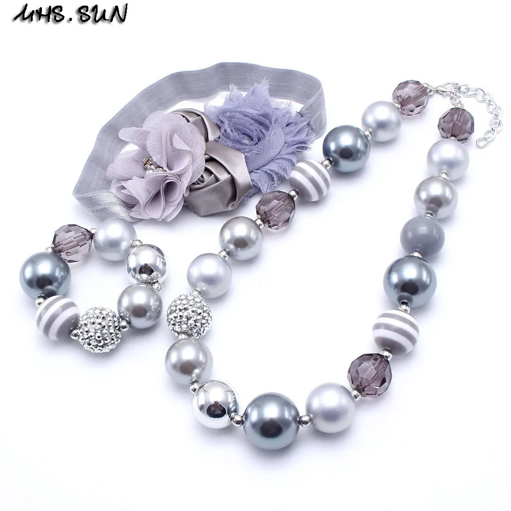 MHS.SUN Designable Baby Kid Bubblegum Chunky Bead Necklace Girl Children Jewelry Set Chunky Kid Headband Necklace&Bracelet Set
MHS.SUN Designable Baby Kid Bubblegum Chunky Bead Necklace Girl Children Jewelry Set Chunky Kid Headband Necklace&Bracelet Set