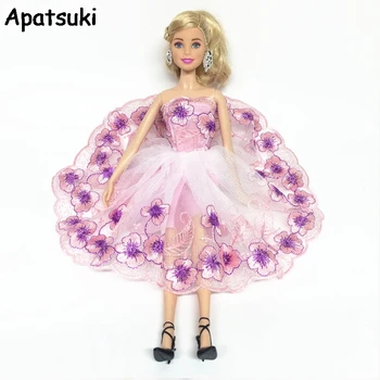 Purple White Costume One-piece Dress Lace Dresses For Barbie Doll 1/6 Fashion Clothes For 1/6 BJD Doll's Accessories Kids Toy
Purple White Costume One-piece Dress Lace Dresses For Barbie Doll 1/6 Fashion Clothes For 1/6 BJD Doll's Accessories Kids Toy