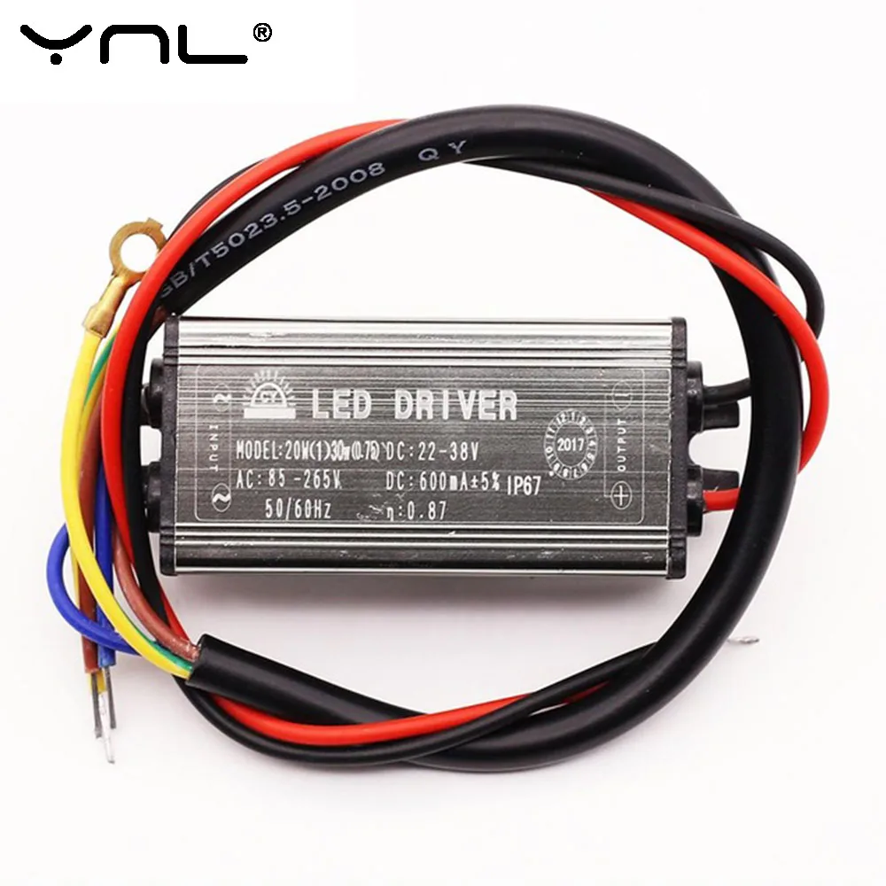 LED Cob Driver IP67 50W 30W 20W 10W Lighting Transformer Convert AC 85-265v To DC 22-38v LED Driver For Flood Light Spotlight
LED Cob Driver IP67 50W 30W 20W 10W Lighting Transformer Convert AC 85-265v To DC 22-38v LED Driver For Flood Light Spotlight