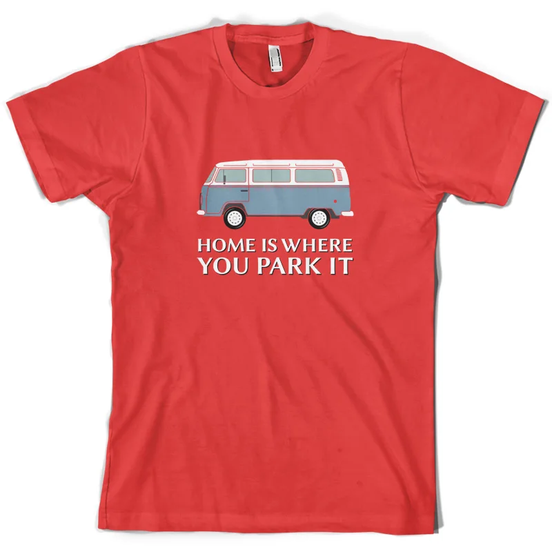 Home Is Where You Park It - Mens T-Shirt - Camper Van - 10 Colours - Free UK P&P Mans Unique Cotton Short Sleeves O-Neck T Shirt
Home Is Where You Park It - Mens T-Shirt - Camper Van - 10 Colours - Free UK P&P Mans Unique Cotton Short Sleeves O-Neck T Shirt