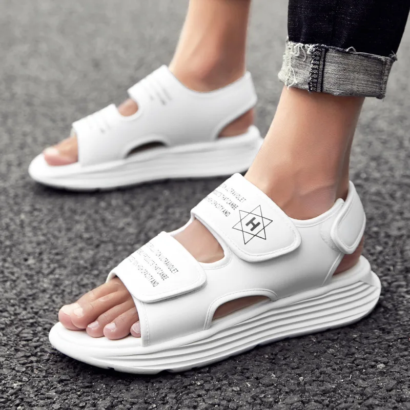 Fashion Leisure Summer Sandals for Men Basic Back Strap Low Beach Sandals Print Hook Loop Sewing Breathable Shoes
Fashion Leisure Summer Sandals for Men Basic Back Strap Low Beach Sandals Print Hook Loop Sewing Breathable Shoes