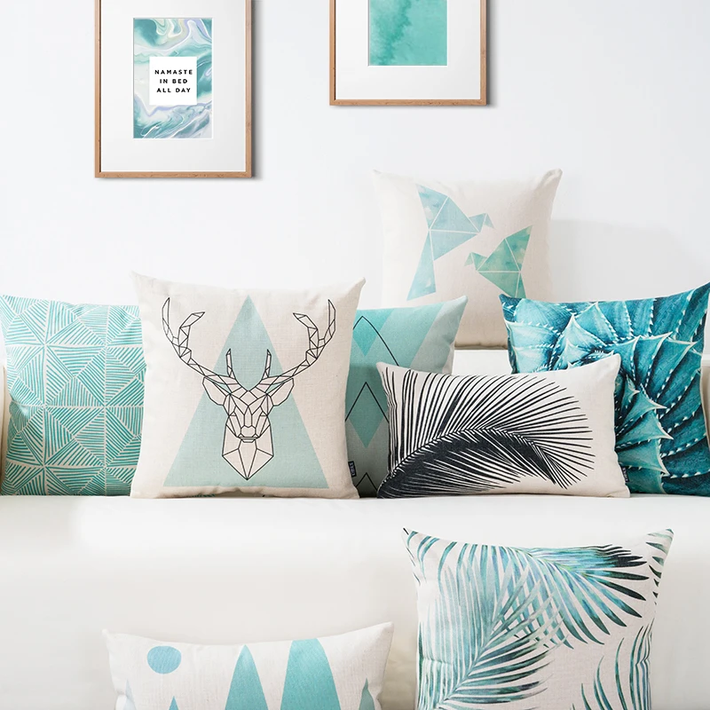 Nordic Style Decorative Pillows Cases Flower Geometric Cushion Cover Home Decor Pillowcase Bird Deer Pillowcase For Sofa 45x45cm
Nordic Style Decorative Pillows Cases Flower Geometric Cushion Cover Home Decor Pillowcase Bird Deer Pillowcase For Sofa 45x45cm