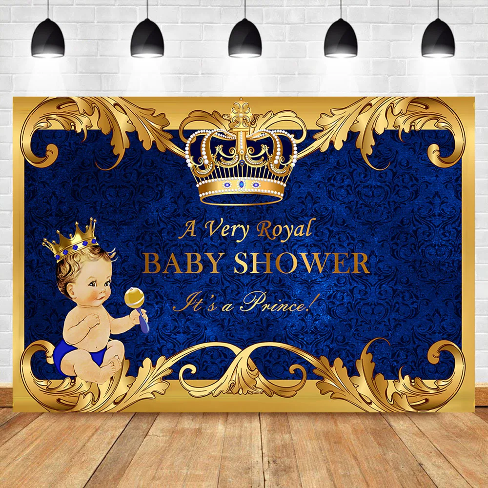 NeoBack Welcome Little Boy Baby Shower Backdrop Royal Prince Gold Crown Royal Blue Banner Photography Background
NeoBack Welcome Little Boy Baby Shower Backdrop Royal Prince Gold Crown Royal Blue Banner Photography Background