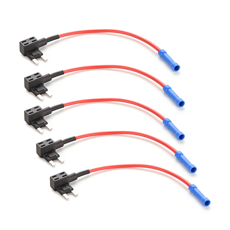 12V Fuse Holder Add-a-circuit TAP Adapter Micro Mini Standard ATM APM Blade Auto Fuse for Auto Car
12V Fuse Holder Add-a-circuit TAP Adapter Micro Mini Standard ATM APM Blade Auto Fuse for Auto Car