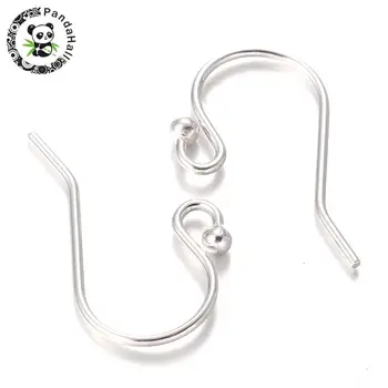 Sterling Silver Earring Hooks Dangle Earrings Connector Jewelry Findings For Earring Making 20x10mm Pin: 1.8mm
Sterling Silver Earring Hooks Dangle Earrings Connector Jewelry Findings For Earring Making 20x10mm Pin: 1.8mm