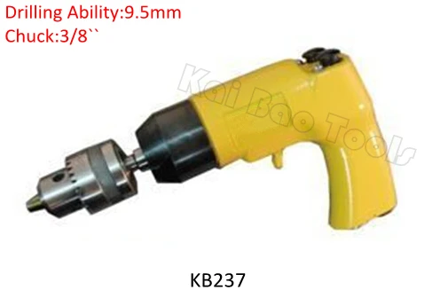 Air Drill Pneumatic Tapper 2 Functions 3/8`` Collet Forward and Reverse Running Air Tapping Tools (KB237)
Air Drill Pneumatic Tapper 2 Functions 3/8`` Collet Forward and Reverse Running Air Tapping Tools (KB237)
