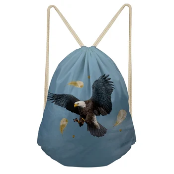 THIKIN 3D Eagle Printing Teenagers Backpack sac Men's Drawstring Bags Polyester Casual Men Small Backpack Beach Ball Pockets
THIKIN 3D Eagle Printing Teenagers Backpack sac Men's Drawstring Bags Polyester Casual Men Small Backpack Beach Ball Pockets