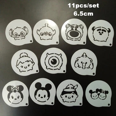 11Pcs/Set Cartoon Latte Coffee Stencils Cake Mold Fondant Cookies Baking Tools Art DIY Tools D03
11Pcs/Set Cartoon Latte Coffee Stencils Cake Mold Fondant Cookies Baking Tools Art DIY Tools D03