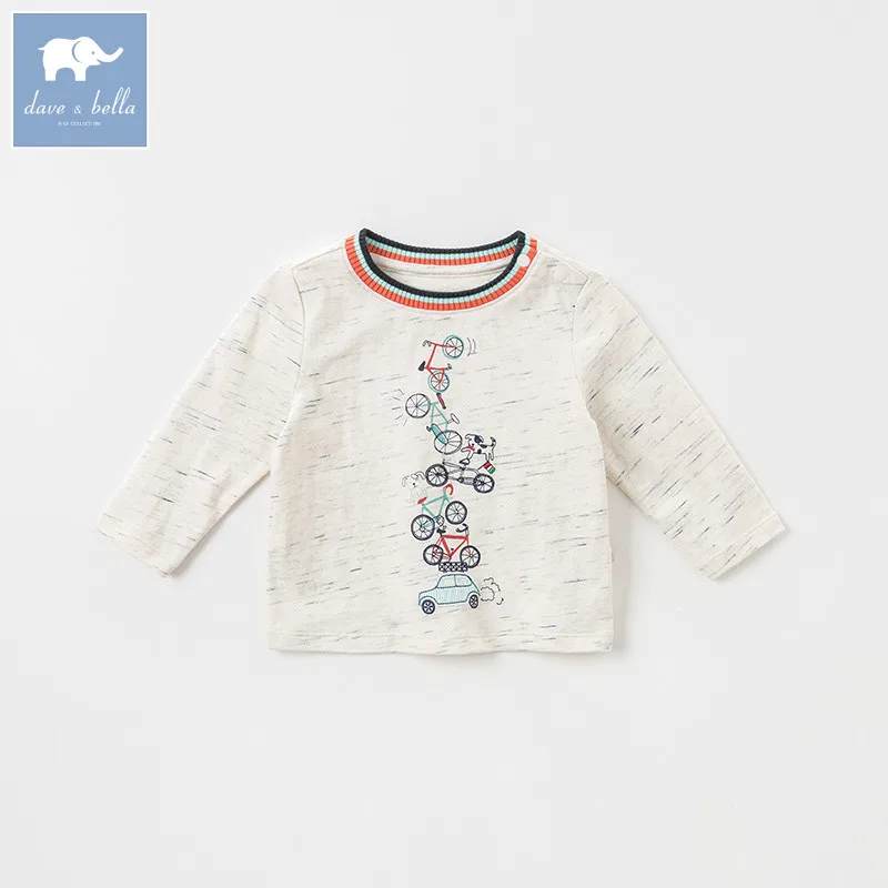 DBA7796 dave bella autumn baby boys print clothes children long sleeve t-shirt infant toddler high quality tops kids tees
DBA7796 dave bella autumn baby boys print clothes children long sleeve t-shirt infant toddler high quality tops kids tees