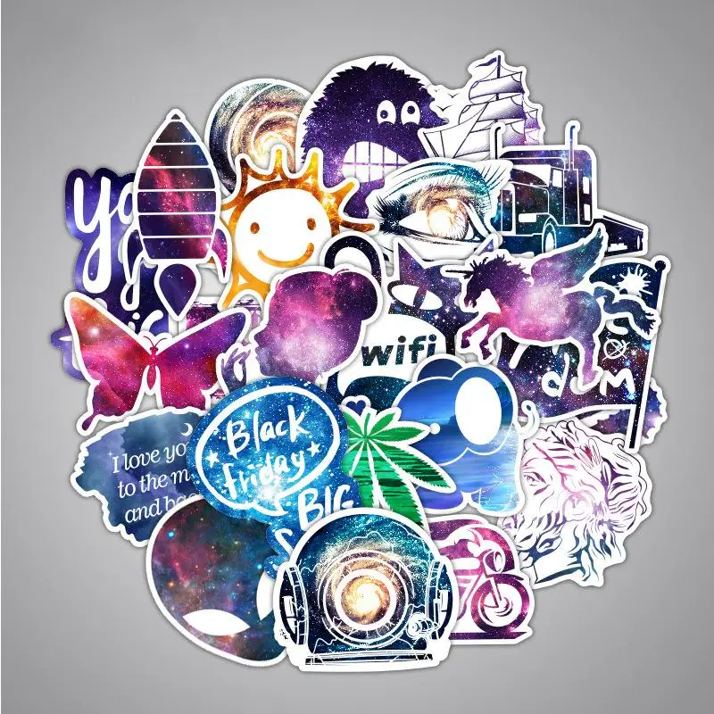 100pcs/Lot Sticker For Laptop Luggage Suitcase Skateboard Stars And Planet COOL PVC Waterproof Stickers Pegatinas Infantiles
100pcs/Lot Sticker For Laptop Luggage Suitcase Skateboard Stars And Planet COOL PVC Waterproof Stickers Pegatinas Infantiles
