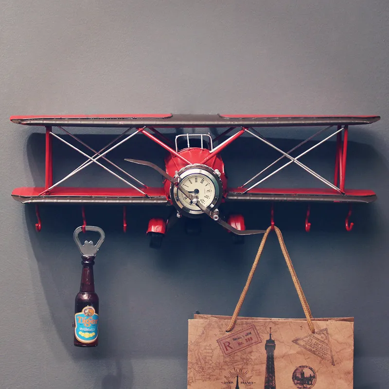 American Retro Model Plane Hanging Pendant Bar Decoration Shop Children Room Wall Decoration Wall Hook
American Retro Model Plane Hanging Pendant Bar Decoration Shop Children Room Wall Decoration Wall Hook