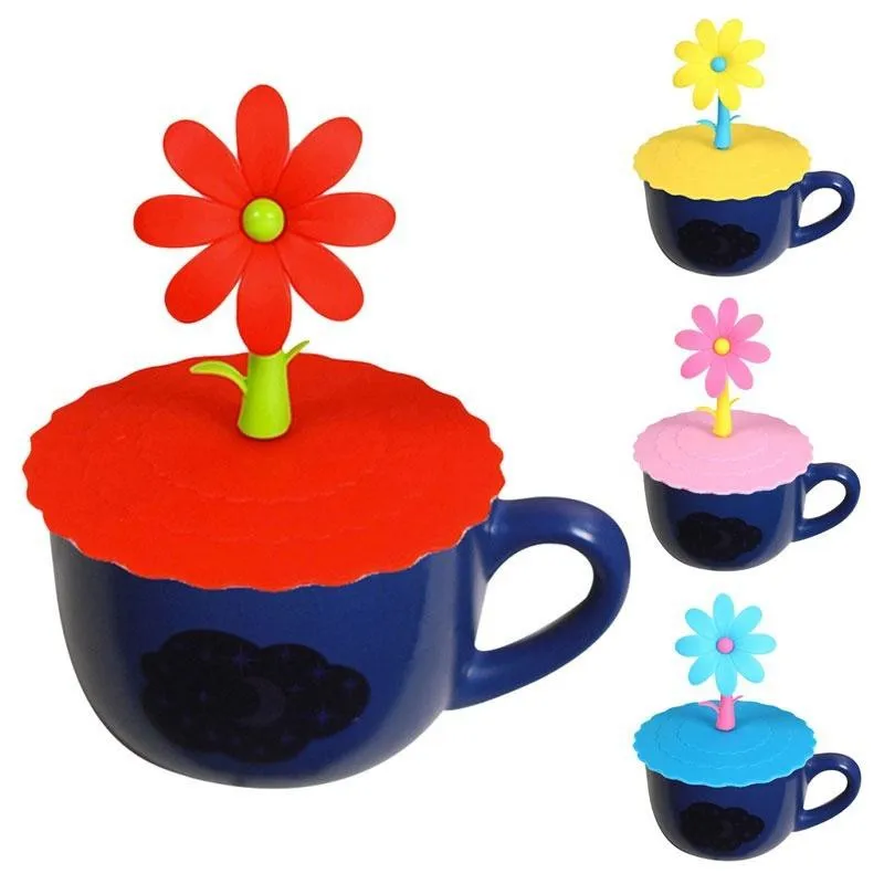 Anti-dust Sun Flower Silicone Cup Cover Seal Lid Coffee Cup Suction Seal Lid Lovely Reusable Sun Flower Cup Cover
Anti-dust Sun Flower Silicone Cup Cover Seal Lid Coffee Cup Suction Seal Lid Lovely Reusable Sun Flower Cup Cover