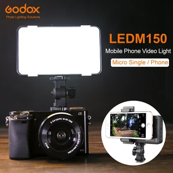 Godox LEDM150 5600K Mobile Phone LED Video Light Bright panel with In-built Battery Rechargeable (USB Power Charge)
Godox LEDM150 5600K Mobile Phone LED Video Light Bright panel with In-built Battery Rechargeable (USB Power Charge)