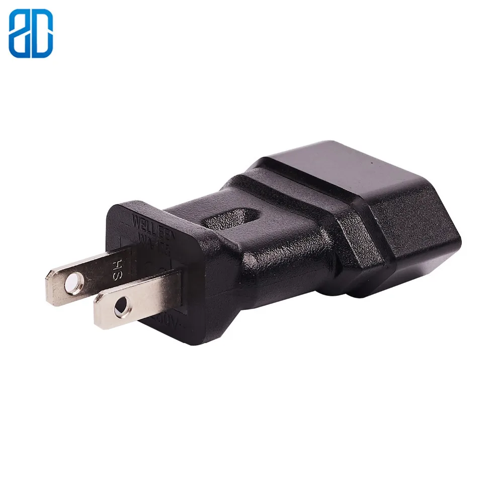 USA Male to Europe 2Pin Female AC Adapter Nema 1-15P to EU Female AC Connector for European Travelers to America/Japan
USA Male to Europe 2Pin Female AC Adapter Nema 1-15P to EU Female AC Connector for European Travelers to America/Japan