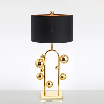 SGROW Modern Gold Balls Table Lamp American Minimalist Bedside Lampara Study Decoration Abajour Metal Desk Light For Living Room
SGROW Modern Gold Balls Table Lamp American Minimalist Bedside Lampara Study Decoration Abajour Metal Desk Light For Living Room