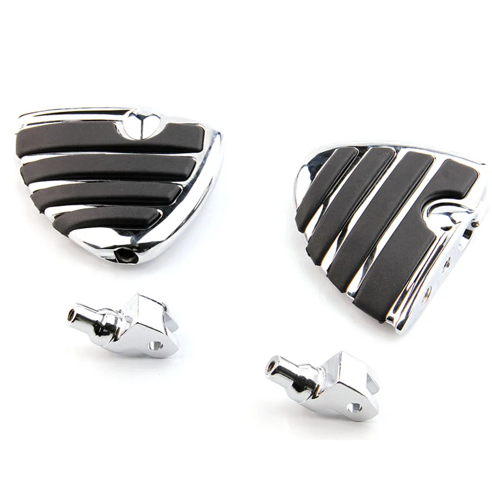 For Yamaha V-Star 650 1100 V-Max Virage 750 1100 Aluminum Front Footpegs Foot pegs Footrest Rests Pedals Motorcycle Parts CHROME 
For Yamaha V-Star 650 1100 V-Max Virage 750 1100 Aluminum Front Footpegs Foot pegs Footrest Rests Pedals Motorcycle Parts CHROME