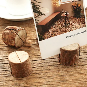 5 Pcs/set new Creative Wooden Stump Shape Photo Clip Card Holder Message Wedding Party Photo Holder School Home Desk Decoration
5 Pcs/set new Creative Wooden Stump Shape Photo Clip Card Holder Message Wedding Party Photo Holder School Home Desk Decoration