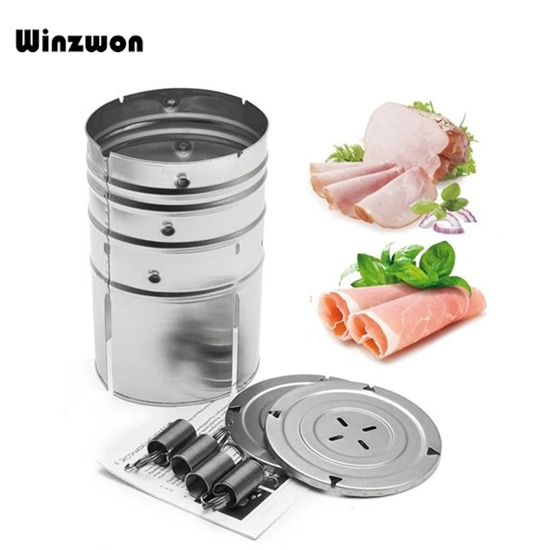 3 Layers Ham Press Stainless Steel Hamburger Press Round Shaped Meat Maker Machine Kitchen Gadget Meat Poultry Tools
3 Layers Ham Press Stainless Steel Hamburger Press Round Shaped Meat Maker Machine Kitchen Gadget Meat Poultry Tools