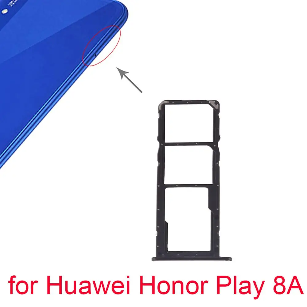 New for Huawei Honor Play 8A SIM Card Tray + SIM Card Tray + Micro SD Card for Huawei Honor Play 8A
New for Huawei Honor Play 8A SIM Card Tray + SIM Card Tray + Micro SD Card for Huawei Honor Play 8A