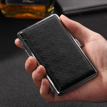 Slim Cigarette box for women PU Leather cigarette case Ultra-thin cigarette cases Cigarette clip Smoking products
Slim Cigarette box for women PU Leather cigarette case Ultra-thin cigarette cases Cigarette clip Smoking products