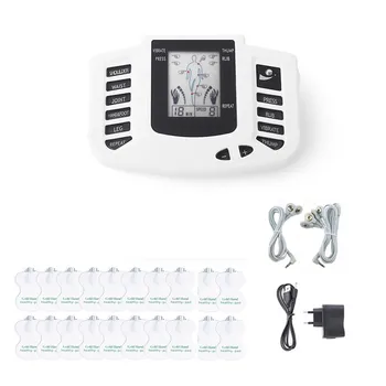 Electrical Muscle Stimulator Therapy Massager Pulse Tens Acupuncture Full Body Massage Relax Care with 16 Electrode Paster Pads
Electrical Muscle Stimulator Therapy Massager Pulse Tens Acupuncture Full Body Massage Relax Care with 16 Electrode Paster Pads