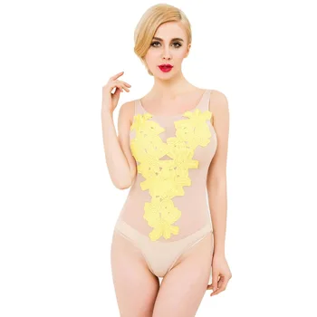 Sleeveless Transparent Bodies Woman Spring Summer Bodysuit Women Sexy White Yellow Appliques Top Macacao Body Women Ete RS80304
Sleeveless Transparent Bodies Woman Spring Summer Bodysuit Women Sexy White Yellow Appliques Top Macacao Body Women Ete RS80304