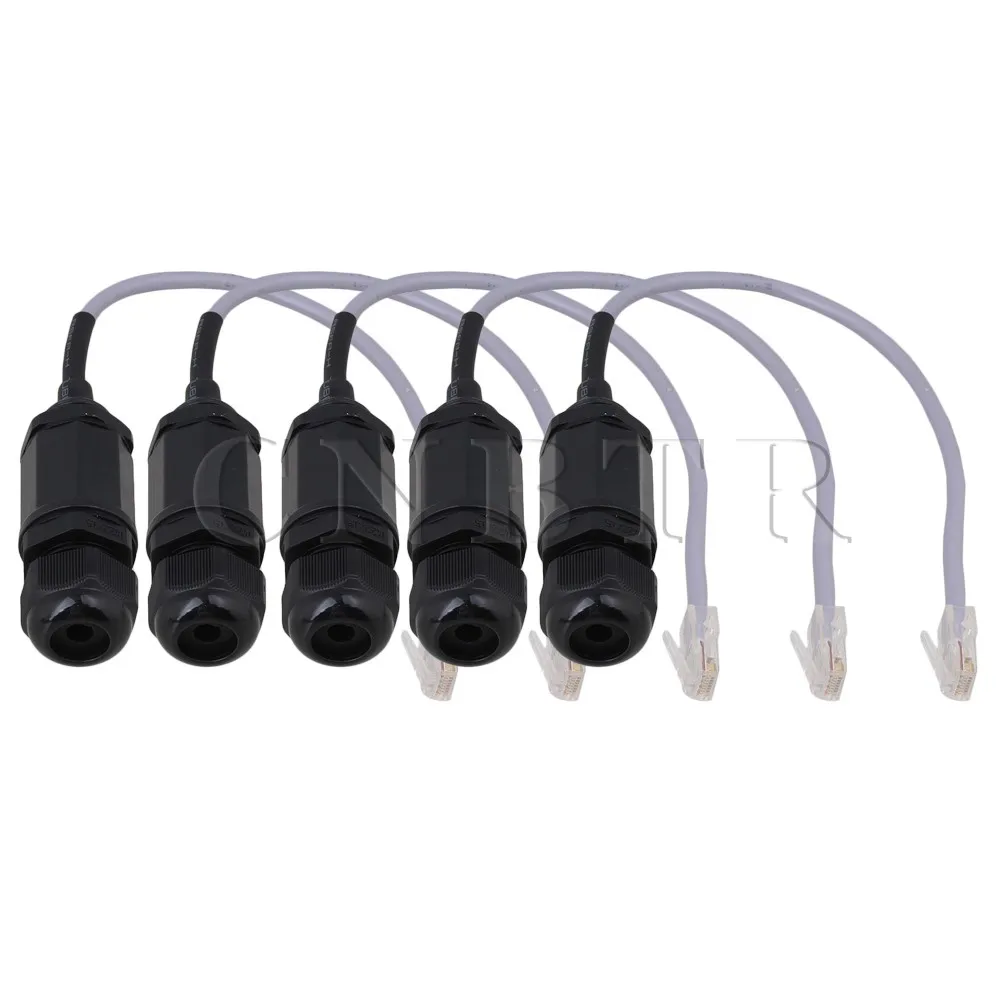 Reliable M20 Ethernet LAN RJ45 Waterproof Connector Twisted-Pair Cables Set of 5 
Reliable M20 Ethernet LAN RJ45 Waterproof Connector Twisted-Pair Cables Set of 5