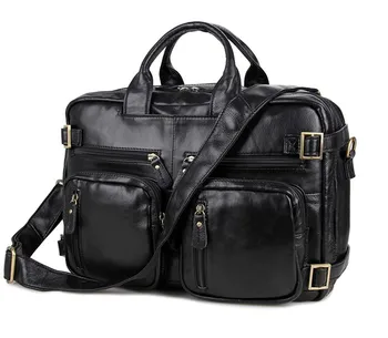 Nesitu Vintage Real Skin Genuine Leather Male Bag Men Messenger Bags Business Travel Bag Portfolio 14'' Laptop Briefcase #M7026
Nesitu Vintage Real Skin Genuine Leather Male Bag Men Messenger Bags Business Travel Bag Portfolio 14'' Laptop Briefcase #M7026