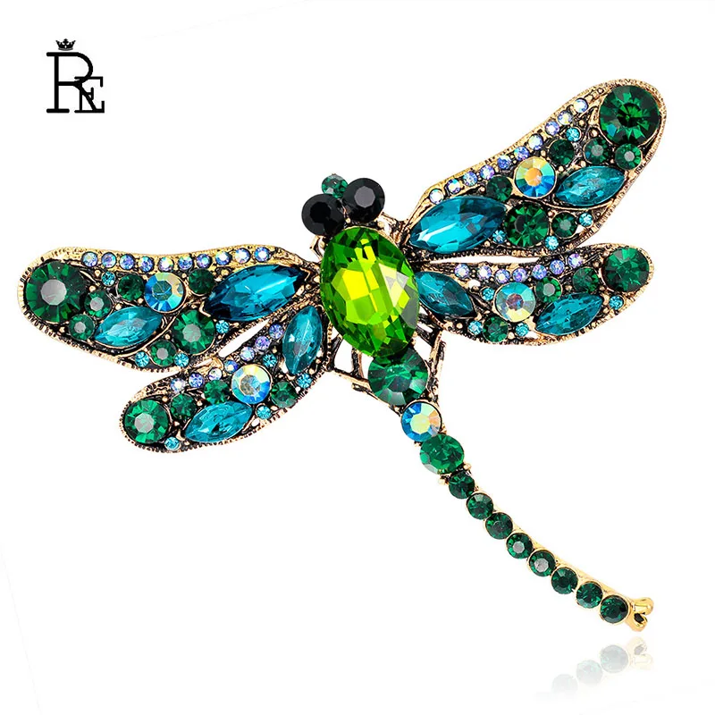 Women's Crystal Dragonfly Brooch Large Jewelry Rhinestones Pins Brooches For Women Pendant Handmade Metal Pin Badge Broches A144
Women's Crystal Dragonfly Brooch Large Jewelry Rhinestones Pins Brooches For Women Pendant Handmade Metal Pin Badge Broches A144